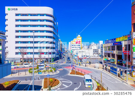 Scenery in Saitama Kawagoe Station West Exit Station Scenery in Saitama Kawagoe Station West Exit Station 30285476