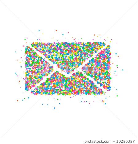envelope circles icon envelope circles icon 30286387