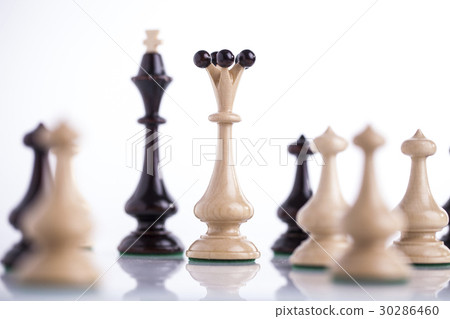 Chess game, white versus black! Chess game, white versus black! 30286460