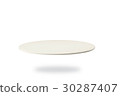 White wood table on white background for product 30287407
