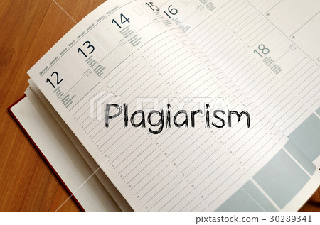 Plagiarism write on notebook 30289341