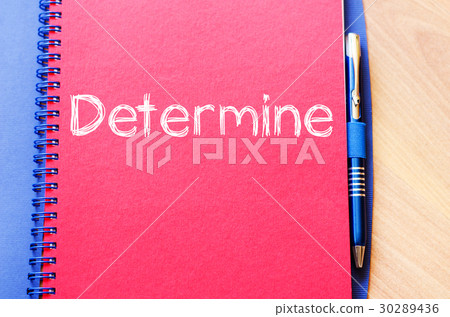 Determine write on notebook 30289436