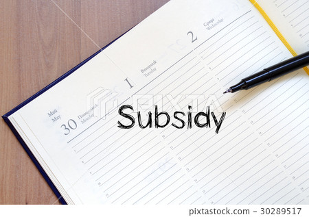 Subsidy write on notebook 30289517
