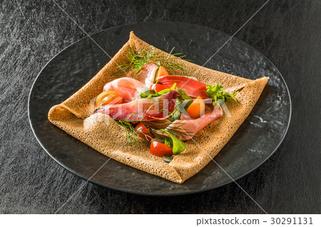 蕎麥麵粉縐gullette galette法國食物 30291131