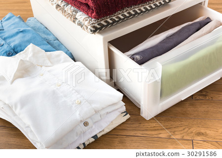 Clothes storage Cleanup Organizing Winter clothes 30291586