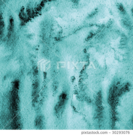 Abstract blue watercolor on paper texture Abstract blue watercolor on paper texture 30293076