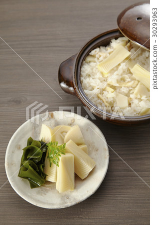 Bamboo shoots rice 30293963