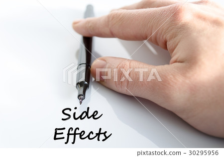 Side effects text concept Side effects text concept 30295956