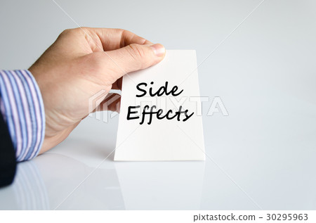 Side effects text concept Side effects text concept 30295963