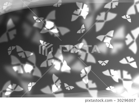 illustration background with butterfly design 30296807