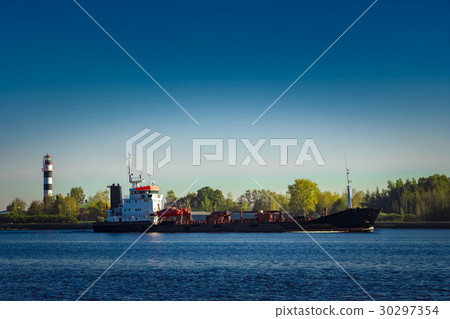 Black cargo oil tanker Black cargo oil tanker 30297354