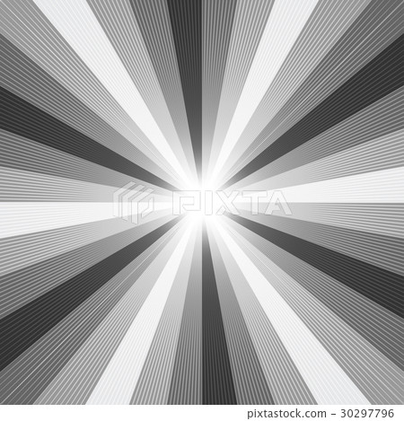 Black and White Light Ray Abstract Background 30297796
