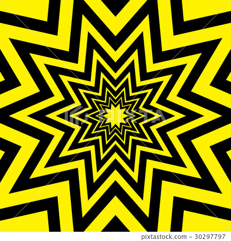 Black Yellow Warning Star Abstract Background Black Yellow Warning Star Abstract Background 30297797