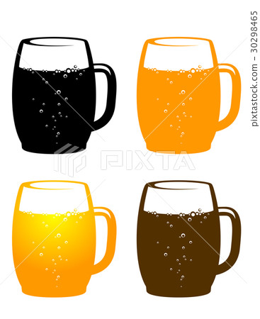 colorful beer mug 30298465