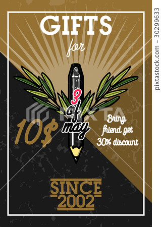 Color vintage teachers day banner 30299633