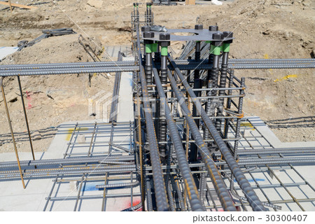 Reinforcing bar of underground beam Reinforcing bar of underground beam 30300407