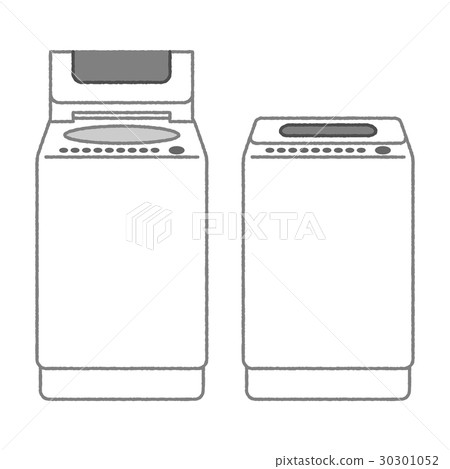 Washing machine lid opening / closing set 30301052