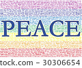 Let's say PEACE in terms of words all over the world 30306654
