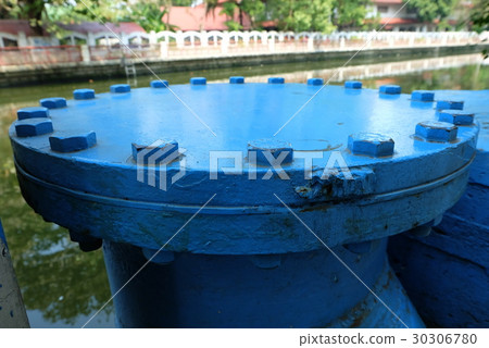 Old Big Blue Water Pipe. Old Big Blue Water Pipe. 30306780