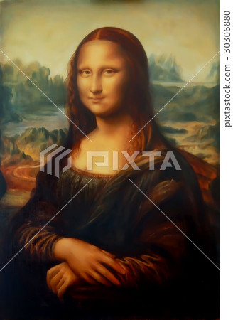 Reproduction of painting Mona Lisa by Leonardo da Reproduction of painting Mona Lisa by Leonardo da 30306880