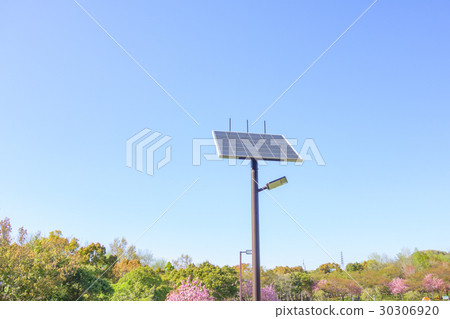 Solar panels and blue sky Solar panels and blue sky 30306920