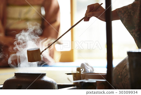 Tea ceremony portrait 30309934