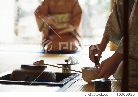 Tea ceremony portrait 30309939