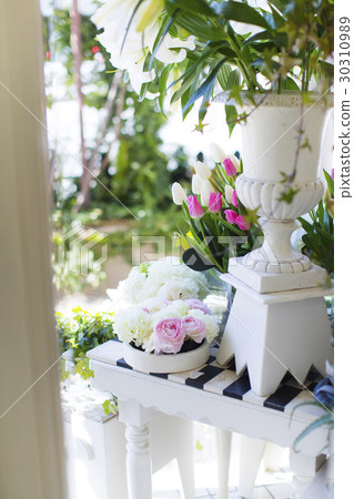 Flower Shop Interior Stock Photo