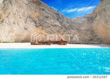 Beautiful lanscape of Zakinthos island 30312567
