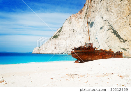 Beautiful lanscape of Zakinthos island 30312569