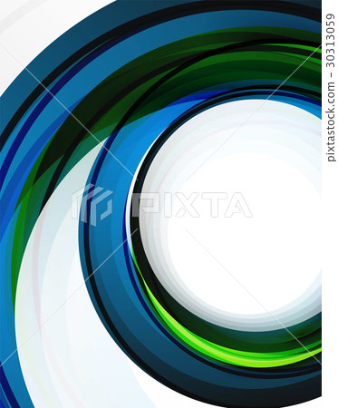 Swirl and circles, futuristic geometrical abstract Swirl and circles, futuristic geometrical abstract 30313059
