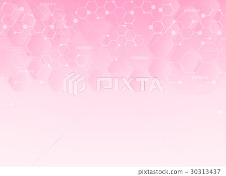 Abstract molecules medical background 30313437