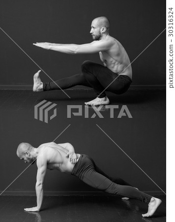 The complex of bodyweight exercises 30316324