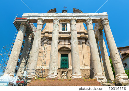 The Temple of Antoninus and Faustina in Rome 30316358