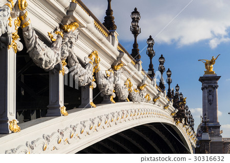 Alexander III bridge in Paris Alexander III bridge in Paris 30316632