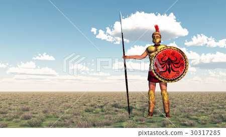 Hoplite of ancient Greece 30317285