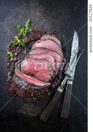 Roast Venison with Deer Sauce Roast Venison with Deer Sauce 30317684