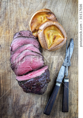 Roast Venison with Yorkshire Pudding Roast Venison with Yorkshire Pudding 30317686