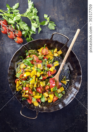 Ratatouille in Iron Pan 30317709