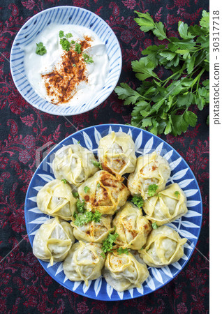Manti with Yoghurt Manti with Yoghurt 30317718