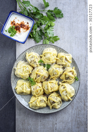 Pelmeni with Yoghurt Pelmeni with Yoghurt 30317723