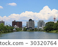 Saga Castle West moat and Izumo cloud 30320764