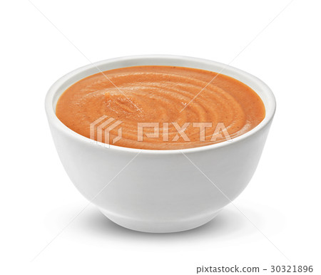 Cocktail sauce isolated on white Cocktail sauce isolated on white 30321896