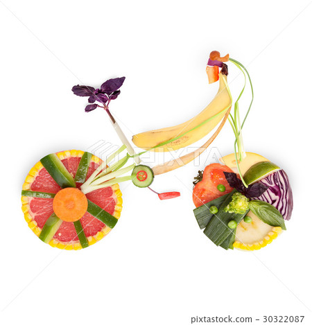 Fruity bicycle. Fruity bicycle. 30322087