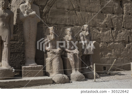 Ancient ruins of Karnak temple in Luxor. Egypt Ancient ruins of Karnak temple in Luxor. Egypt 30322642
