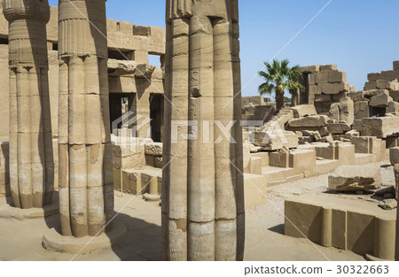 Ancient ruins of Karnak temple in Luxor. Egypt 30322663