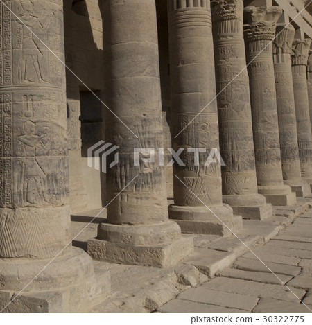 The Philae Temple on Agilkia Island in Lake Nasser 30322775