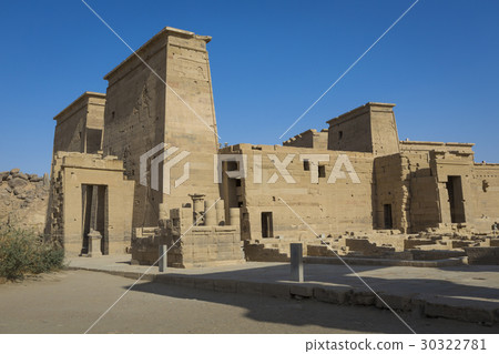 The Philae Temple on Agilkia Island in Lake Nasser The Philae Temple on Agilkia Island in Lake Nasser 30322781