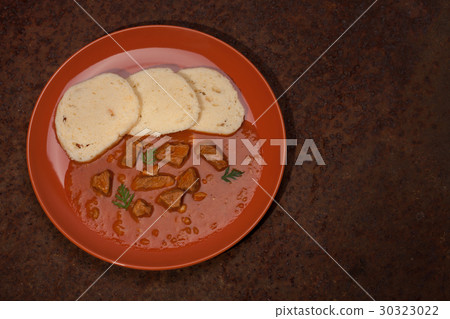 Traditional hungarian goulash wit dumplings Traditional hungarian goulash wit dumplings 30323022