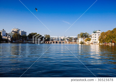 Indian architecture in Udaipur Rajasthan. Indian architecture in Udaipur Rajasthan. 30323878